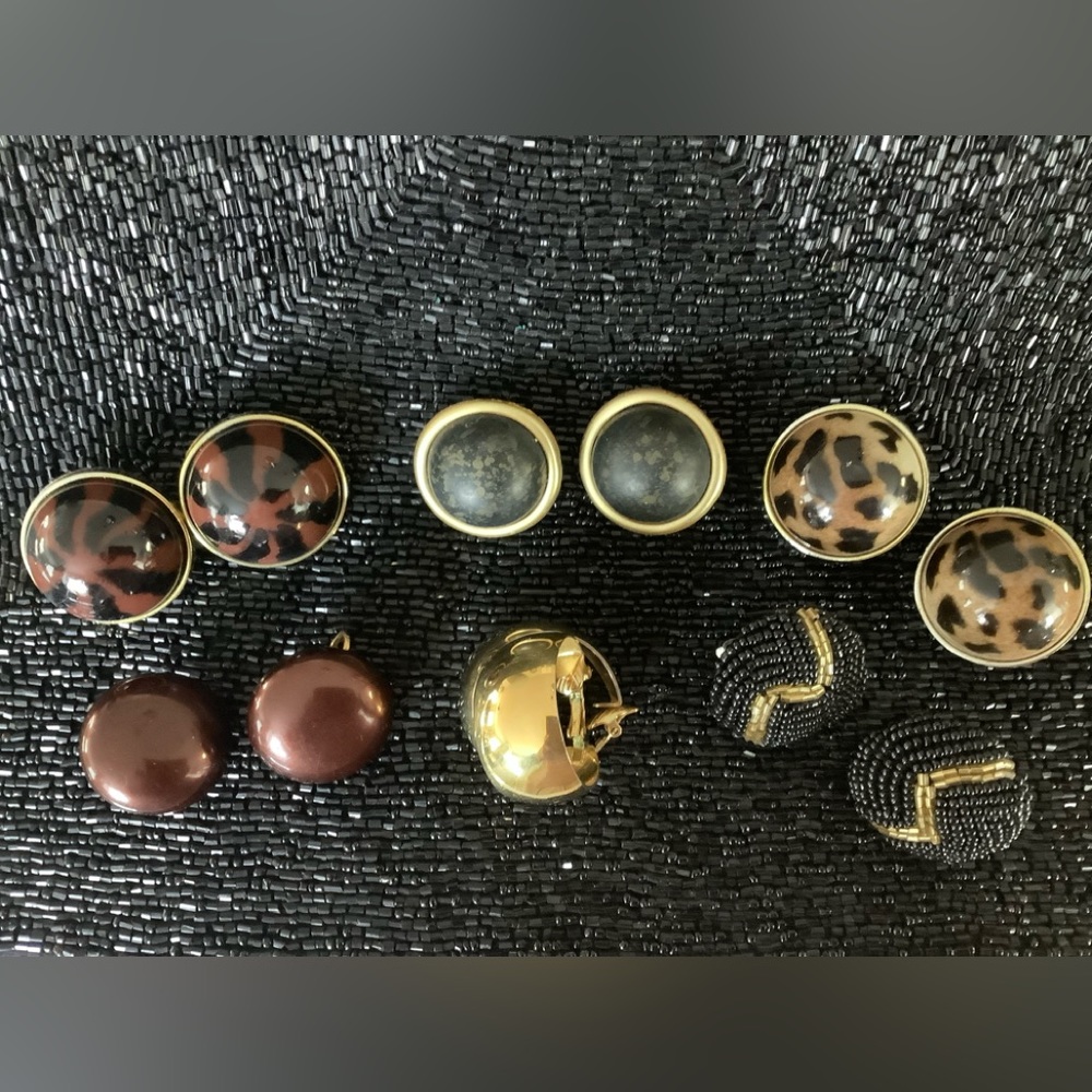 Vintage Clip Earrings. Selling “As Is”
